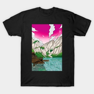 Pink lake T-Shirt